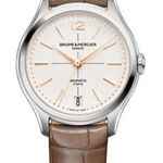 Baume & Mercier Clifton M0A10831 (2026) - Zilver wijzerplaat 34mm Staal (1/1)