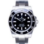 Rolex Submariner No Date 114060 (2015) - Black dial 40 mm Steel case (3/8)