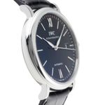 IWC Portofino Automatic IW356502 (Onbekend (willekeurig serienummer)) - Zwart wijzerplaat 40mm Staal (7/8)