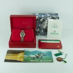 Rolex Lady-Datejust 69173 (1987) - Black dial 26 mm Gold/Steel case (6/8)