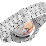 Patek Philippe Nautilus 5980/1A-001 (2008) - Blauw wijzerplaat 41mm Staal (6/6)