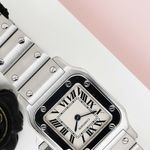 Cartier Santos Galbée 1565 (Onbekend (willekeurig serienummer)) - 24mm Staal (4/8)