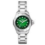 TAG Heuer Aquaracer WBP2415.BA0622 (2024) - Groen wijzerplaat 30mm Staal (1/1)