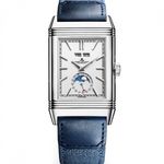 Jaeger-LeCoultre Reverso Duoface Q3918420 (2023) - Blauw wijzerplaat 49mm Staal (1/8)