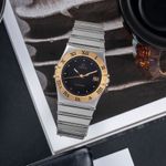 Omega Constellation Day-Date 396.1070.1 (1991) - Black dial 32 mm Steel case (1/8)