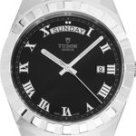 Tudor Royal 28600 (2026) - Zwart wijzerplaat 41mm Staal (1/8)