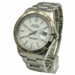 Rolex Datejust Turn-O-Graph 16264 (2007) - Wit wijzerplaat 36mm Staal (1/10)