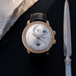 Parmigiani Fleurier Toric PFC493-1002400-HA1442 (2020) - Silver dial 43 mm Rose Gold case (1/8)