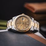 Rolex Datejust 41 126333 (2011) - Champagne dial 41 mm Gold/Steel case (1/8)