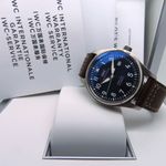 IWC Pilot Mark IW327004 (2017) - Blue dial 40 mm Steel case (7/8)