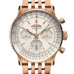 Breitling Navitimer RB0139211G1R1 (2026) - Silver dial 41 mm Red Gold case (1/1)