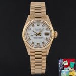 Rolex Lady-Datejust 69178 (1991) - 26mm Geelgoud (1/7)