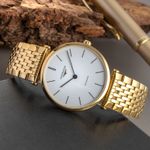 Longines La Grande Classique L4.708.2.11.2 (2015) - Wit wijzerplaat 34mm Goud/Staal (2/8)