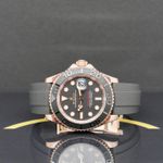 Rolex Yacht-Master 40 126655 (2023) - Black dial 40 mm Rose Gold case (5/7)