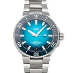 Oris Aquis Date 01 400 7763 4135-07 8 24 09PEB (2023) - Blue dial 44 mm Steel case (1/2)