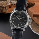 Panerai Luminor Marina Automatic PAM00048 (Unknown (random serial)) - Black dial 40 mm Steel case (3/8)