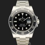 Rolex Submariner Date 116610LN (2013) - Zwart wijzerplaat 40mm Staal (4/7)
