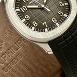 Patek Philippe Aquanaut 5167 (2011) - Zwart wijzerplaat 41mm Staal (7/8)
