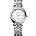 Longines Flagship L4.274.4.27.6 (2024) - Wit wijzerplaat 26mm Staal (1/1)