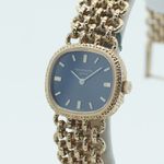 Patek Philippe Ellipse 4133 (1975) - Black dial 22 mm Yellow Gold case (4/8)