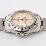 Rolex Explorer II 16550 (1985) - Wit wijzerplaat 40mm Staal (6/8)