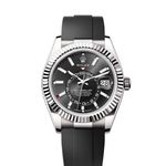 Rolex Sky-Dweller 336239 (2024) - Black dial 42 mm White Gold case (1/8)