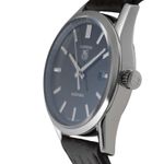 TAG Heuer Carrera Calibre 5 WV211B (2010) - Black dial 39 mm Steel case (6/8)