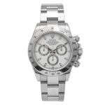 Rolex Daytona 116520 (2007) - White dial 40 mm Steel case (1/8)