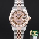 Rolex Lady-Datejust 179171 (2014) - Pink dial 26 mm Gold/Steel case (1/8)