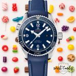 Omega Seamaster Planet Ocean 232.92.38.20.03.001 (2021) - Blue dial 38 mm Titanium case (1/8)