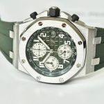 Audemars Piguet Royal Oak Offshore 26238TI.OO.A056CA.01 (2025) - Green dial 42 mm Titanium case (4/6)