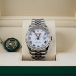 Rolex Datejust 36 126234 (2020) - White dial 36 mm Steel case (2/8)