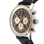 Breitling Navitimer D30022 (1995) - Zwart wijzerplaat 38mm Staal (6/8)