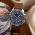 Jaeger-LeCoultre Polaris Q9028480 (Onbekend (willekeurig serienummer)) - Blauw wijzerplaat 42mm Staal (3/8)