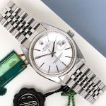 Rolex Datejust 36 16014 (1980) - Zilver wijzerplaat 36mm Staal (1/8)