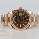 Rolex Day-Date 40 228235 (2022) - 40 mm Rose Gold case (2/7)