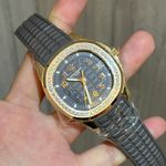 Patek Philippe Aquanaut 5268/200R-010 (2023) - Brown dial 39 mm Rose Gold case (4/6)