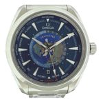 Omega Seamaster Aqua Terra 220.10.43.22.03.001 (2024) - Blue dial 43 mm Steel case (1/8)