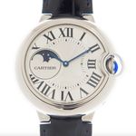 Cartier Ballon Bleu 36mm WSBB0029 (2024) - Zilver wijzerplaat 37mm Staal (1/1)