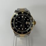 Rolex Submariner Date 16803 (1985) - Black dial 40 mm Gold/Steel case (3/5)