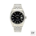 Rolex Datejust 36 16014 (1981) - Zwart wijzerplaat 36mm Staal (3/8)