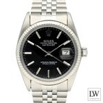 Rolex Datejust 36 16014 (1981) - Zwart wijzerplaat 36mm Staal (2/8)