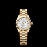 Rolex Lady-Datejust 279178 (2022) - Pearl dial 28 mm Yellow Gold case (1/1)