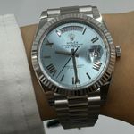 Rolex Day-Date 40 228236 (2023) - Blue dial 40 mm Platinum case (8/8)