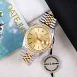 Rolex Datejust 36 16233 (1988) - Champagne dial 36 mm Gold/Steel case (2/8)