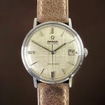 Omega Seamaster 14770 (1961) - Wit wijzerplaat 34mm Staal (1/8)