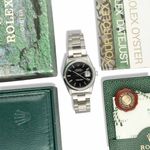 Rolex Datejust 36 16200 (1993) - Black dial 36 mm Steel case (8/8)