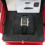 Cartier Tank WSTA0072 (2025) - Black dial 34 mm Steel case (3/6)
