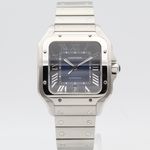 Cartier Santos WSSA0030 (2021) - Blauw wijzerplaat 40mm Staal (1/8)