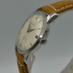 Mathey-Tissot Vintage 50's vintage watch mens Mathey Tissot Datic automatic AS 1555N rare steel 34mm - (5/8)